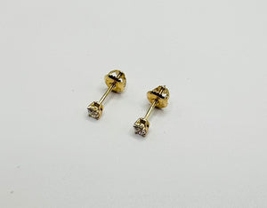 Diamond earrings 0.23c