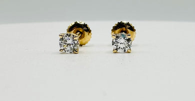 Diamond earrings 0.53c