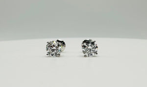 Diamond earrings 1.83c