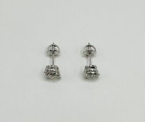 Diamond earrings 2.63c