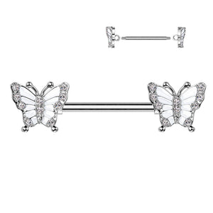 Butterfly nipple bars